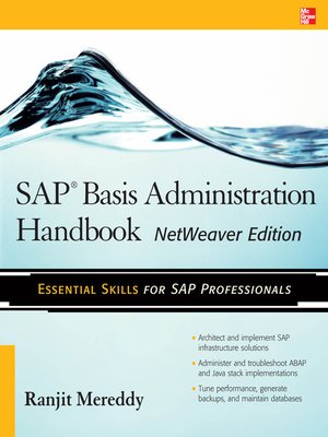 cover image of SAP Basis Administration Handbook, NetWeaver Edition